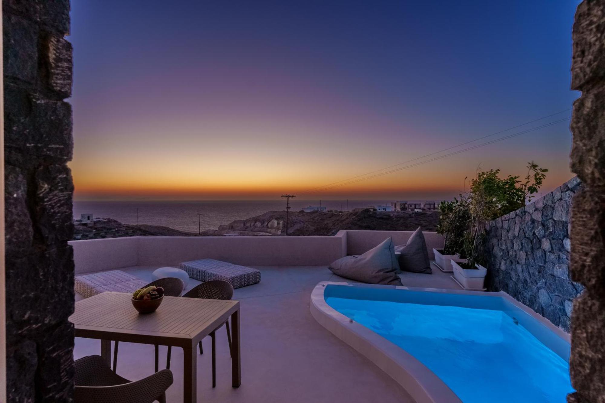 Вілла Halo Santorini - Living Experience Картерадос Екстер'єр фото