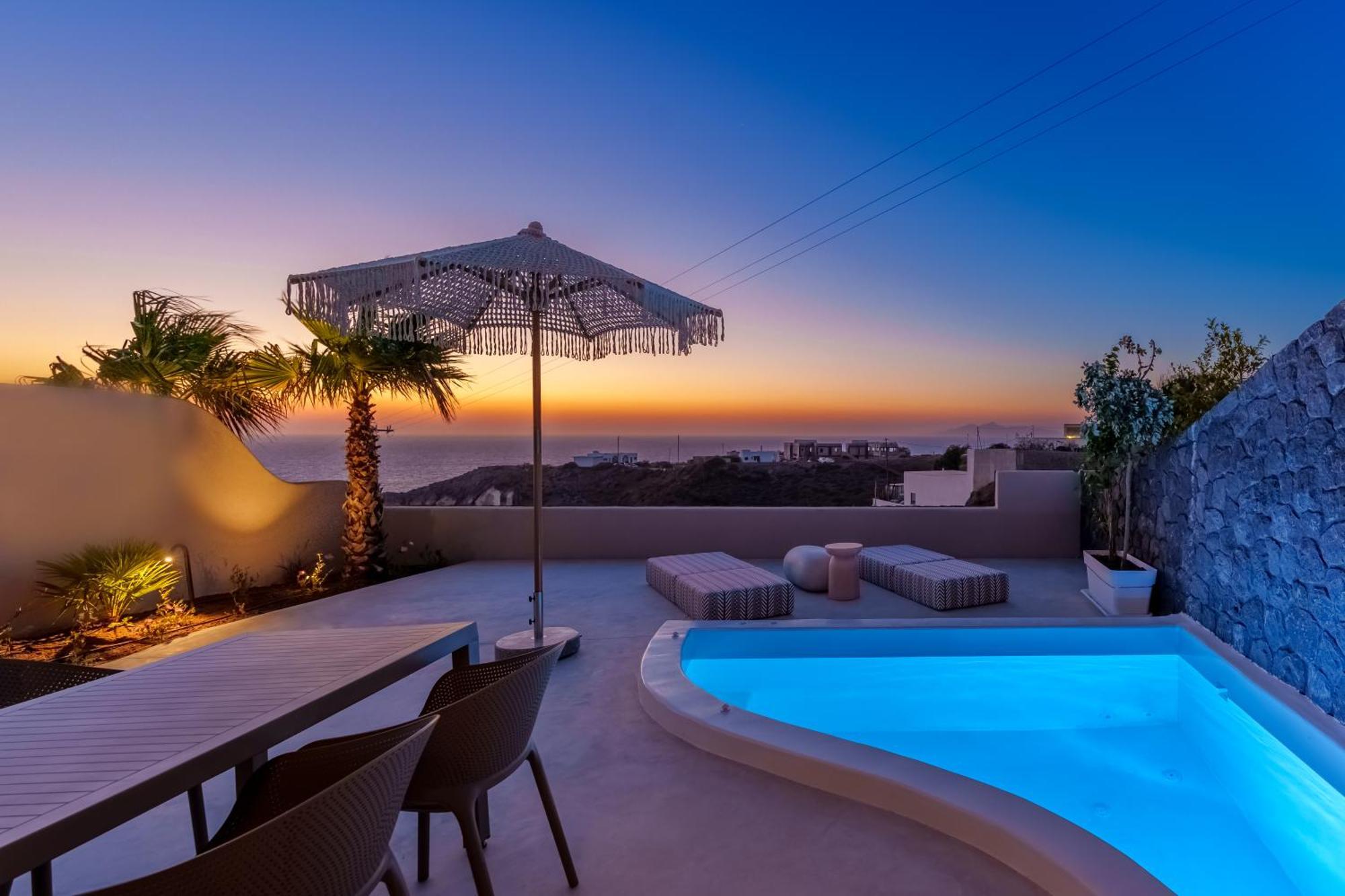 Вілла Halo Santorini - Living Experience Картерадос Екстер'єр фото