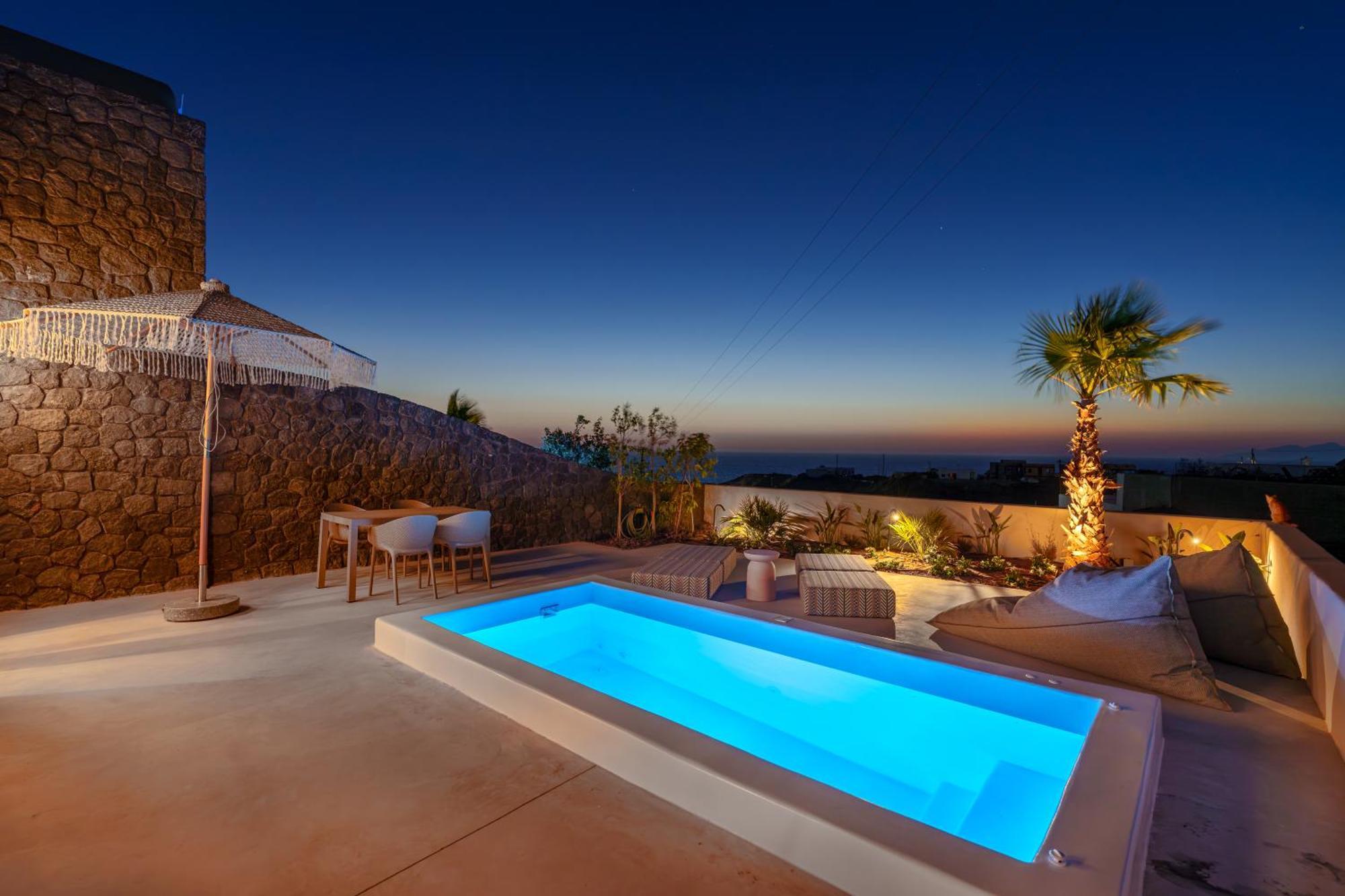 Вілла Halo Santorini - Living Experience Картерадос Екстер'єр фото