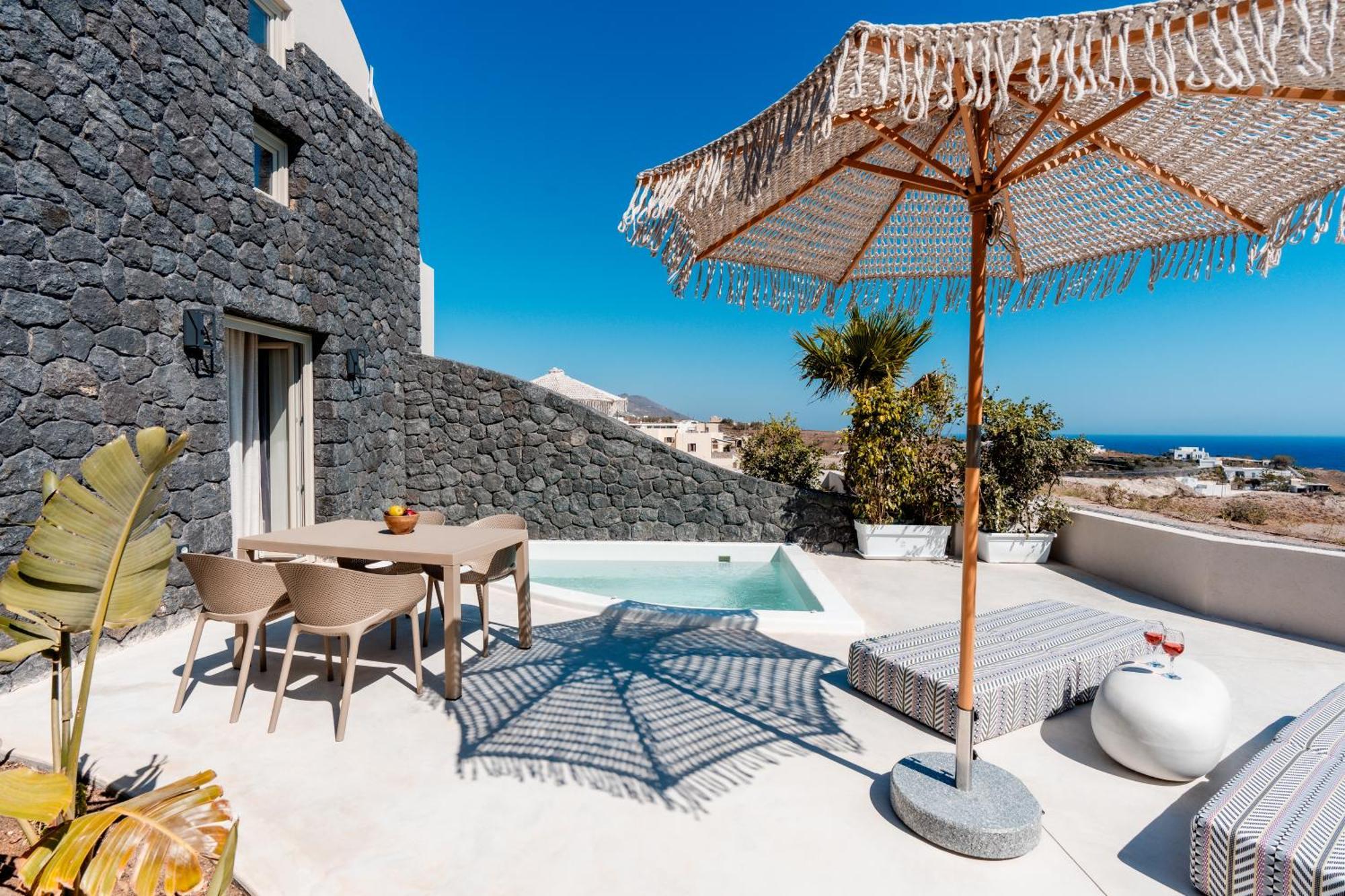 Вілла Halo Santorini - Living Experience Картерадос Екстер'єр фото